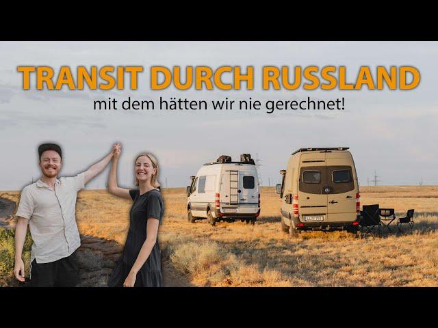 TRANSIT durch RUSSLAND | Mit dem CAMPER von Georgien nach ZENTRALASIEN | Overlanding Russland | EP02