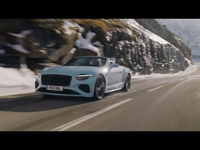 Bentley in the Swiss Alps