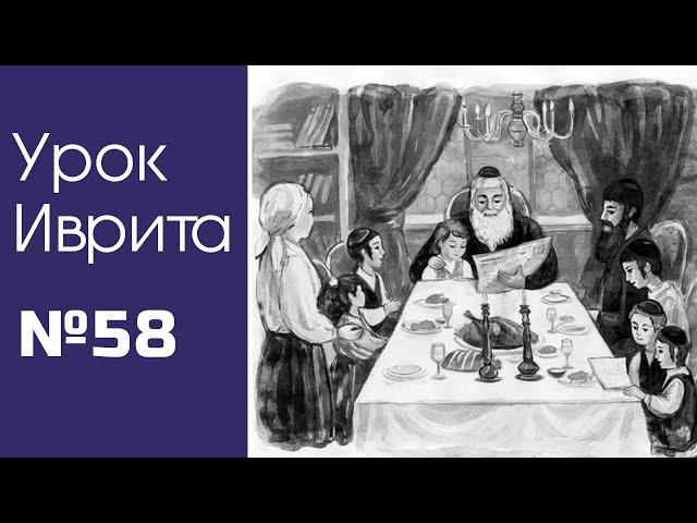 Урок иврита#58 для общины Хафец Хаим Иврит: Тема Еда, Ресторан