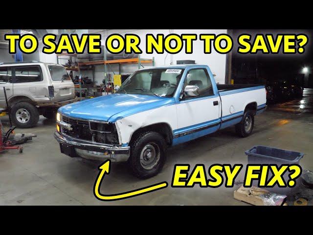 I Won This Classic 90's Chevy Truck At The Auction! Should This Old 94 C1500 Get Put Out To Pasture?