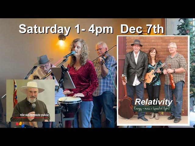 Relativity band 2024 dec 7 Cannon Falls Winery   HD 720p