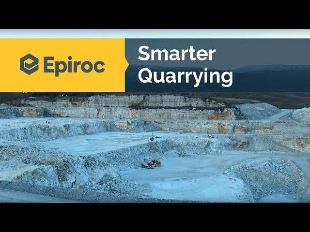 Epiroc Smarter Quarrying