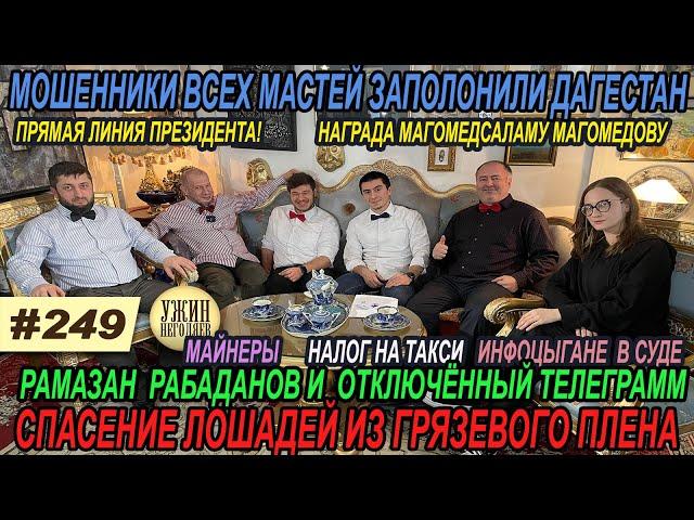 Ужин негодяев№249 Что с дядей Рамазаном/Где телеграмм/время мошенников/души и туши погибших тюленей