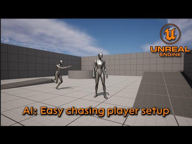 AI: Easy chasing player setup - Tutorial Unreal Engine 5