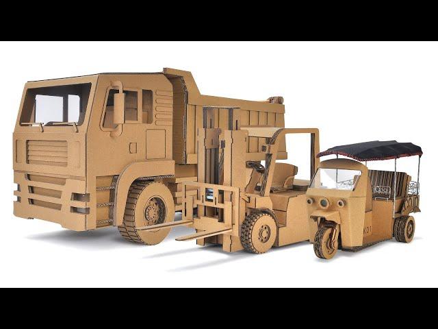 3 Amazing RC cars from Cardboard