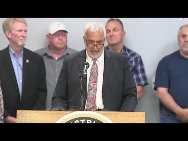 Salt Lake County District Attorney Sim Gill announces re-election campaign