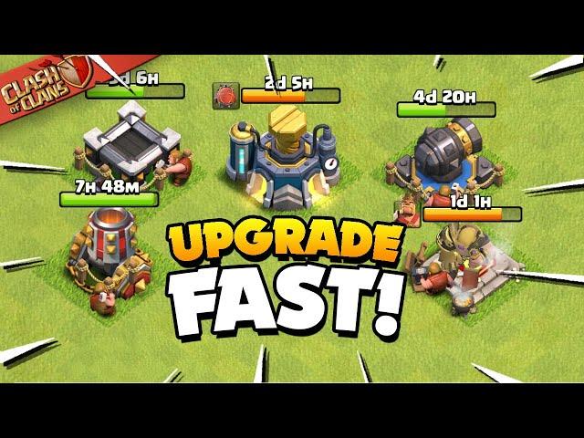 Secrets to Upgrade Your Base Fast (Clash of Clans)