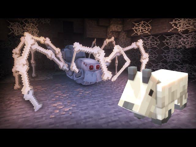 Minecraft 1.17 Baby Goat Art is so cute! | Daily Dose of Minecraft Caves & Cliffs Update