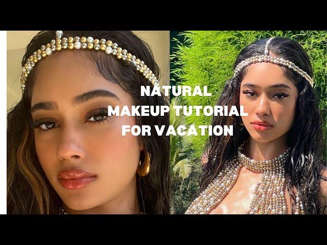 MY GO-TO NATURAL VACATION MAKEUP (CHAOTIC LOL)