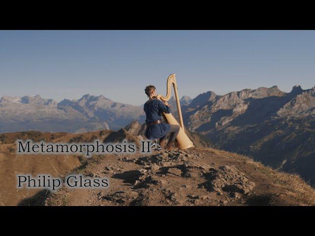 Metamorphosis II by Philip Glass | Serenade Avenue, Celtic Harp, Swiss Alps