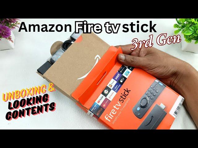 New! Amazon Fire tv stick 3rd Gen Unboxing & See what we get!