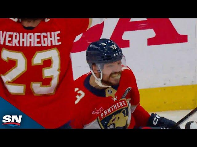 Panthers' Reinhart Picks Bouchard's Pocket And Wires One Past Skinner