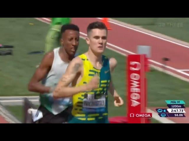 JAKOB INGEBRIGTSEN 3:43.73 Bowerman Mile Prefontaine Classic Diamond League