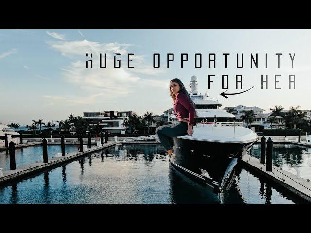 Yacht Owner Gives Stewardess a Huge Opportunity | Yacht Arience