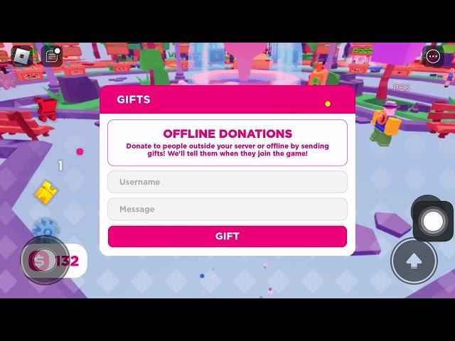 Day 1 of checking my gifts in pls donate (full screen) Ty John for 5 robux #plsdonate