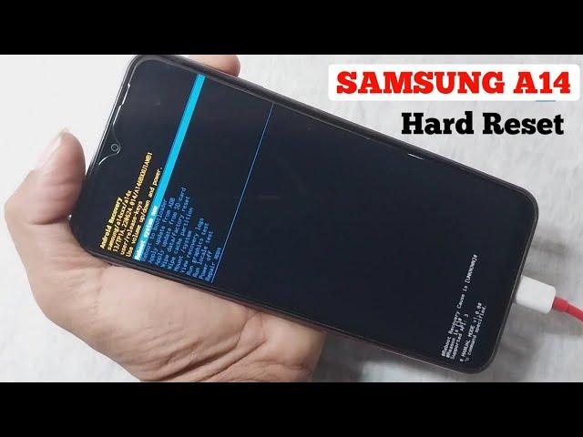 How To Hard Reset Samsung A14 Hard Reset Not Working 100%