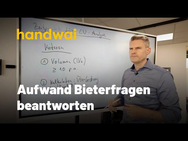 Welchen Aufwand haben Planer mit der Beantwortung von Bieterfragen in VOB Ausschreibungen?