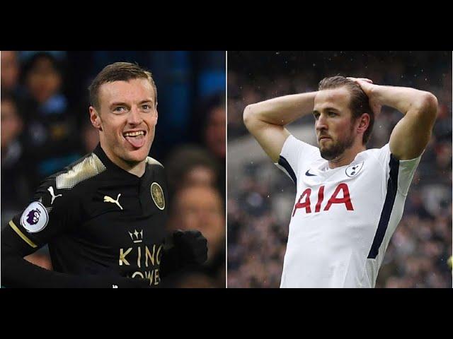 Fans loved Jamie Vardy's tweet after Harry Kane was awarded the goal v Stoke