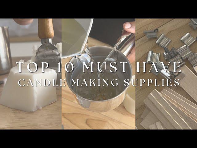 Essential Candle Making Tools For Beginners || (Everything For Making Candles)