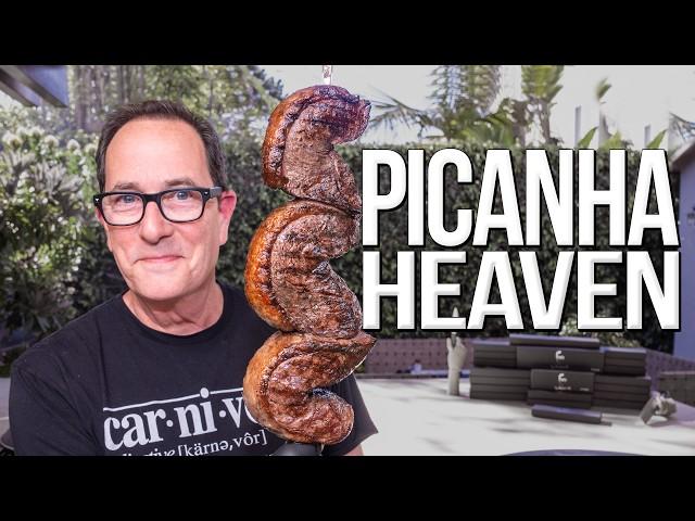 COOKING THE BEST WAGYU PICANHA LIKE A PROPER BRAZILIAN STEAKHOUSE...OMG! | SAM THE COOKING GUY