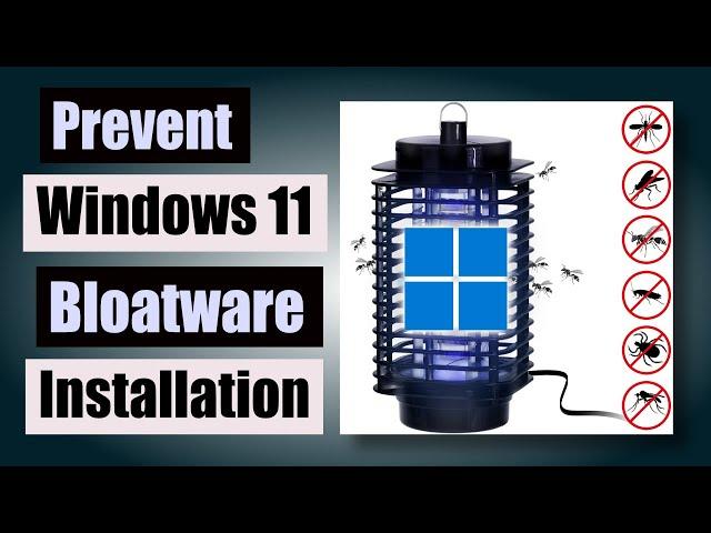 Debloat Windows 11 Installation in Two Clicks 