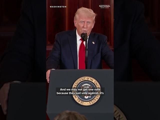 Trump coins ‘Trump Derangement Syndrome’ for Dem. Pushback to spending bill