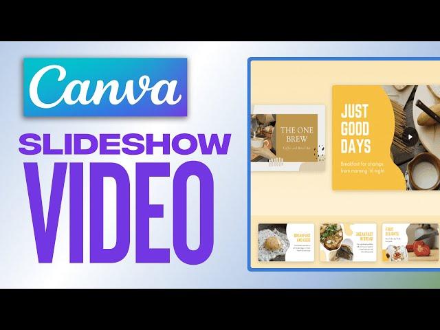 How To Create Slideshow Video In Canva (BEGINNER TUTORIAL)