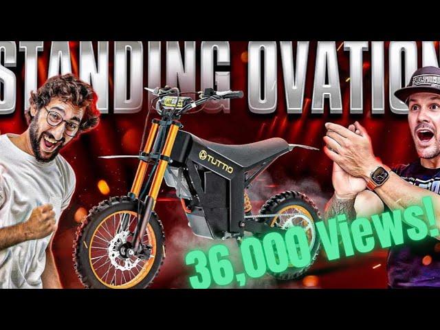 FIRST RIDE - Ultimate Electric Dirt Bike - Tuttio Soliel 01 - 48 Volt Stunner! #pitbike