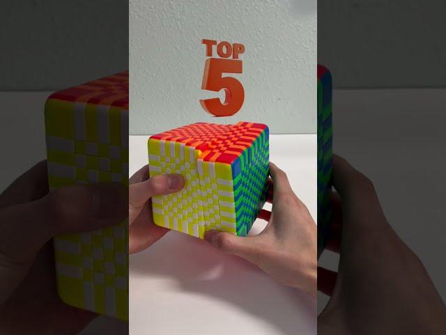 My TOP 5 Favorite Rubik’s Cubes!! 