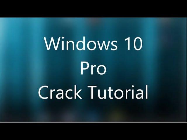 Windows 10 Pro KOSTENLOS Crack Tutorial