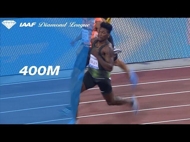 Fred Kerley Wins Men's 400m - IAAF Diamond League Rome 2018