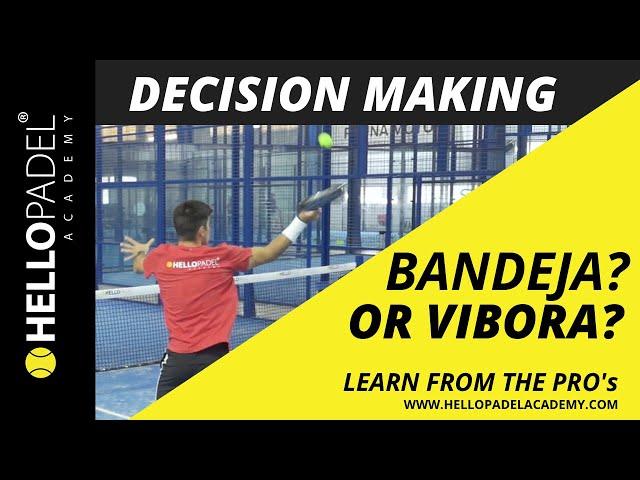 Vibora and Bandeja - Learn Padel with the PROs - by HELLO PADEL ACADEMY