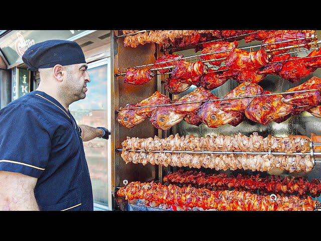 Izmir's Famous Restaurant - Crispy Coal-Fired Chicken and Lamb Heads