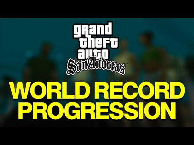 The History Of GTA San Andreas World Records