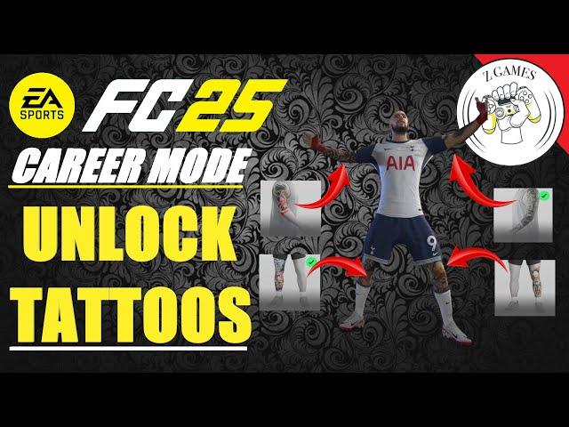 Do this to UNLOCK your TATTOOS in EA Sports FC 25 Career Mode