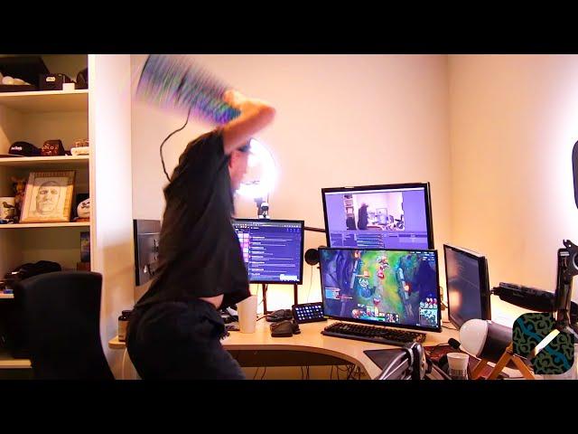 Gamers Destroying Their PC's! Compilation #rage