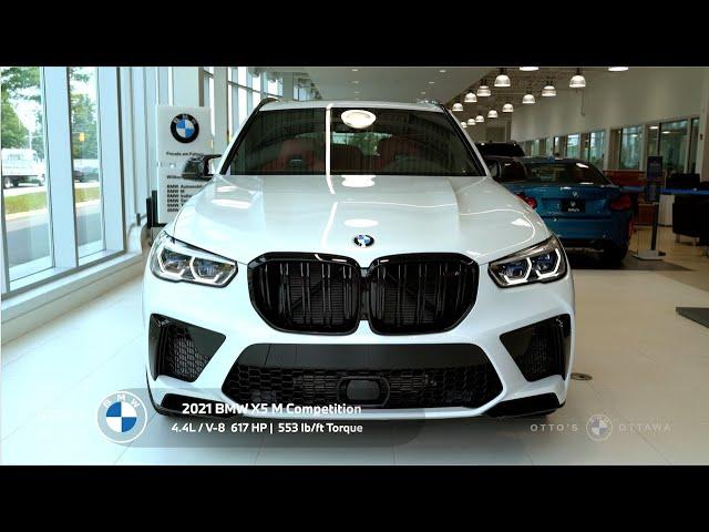 2021 BMW X5 M Competition at Otto's BMW Ottawa