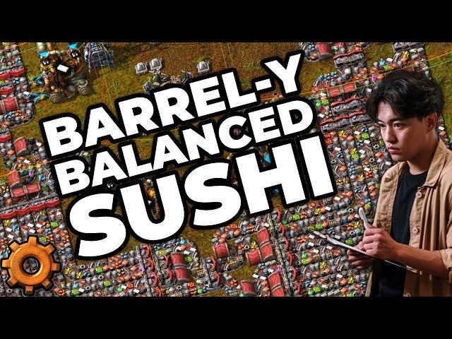 Can you beat Factorio with a Sushi Megabase?