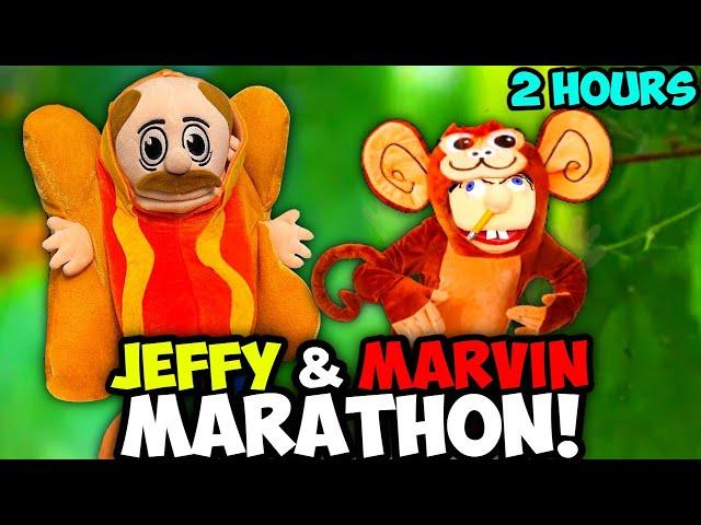 2+ Hour Jeffy And Marvin Marathon!