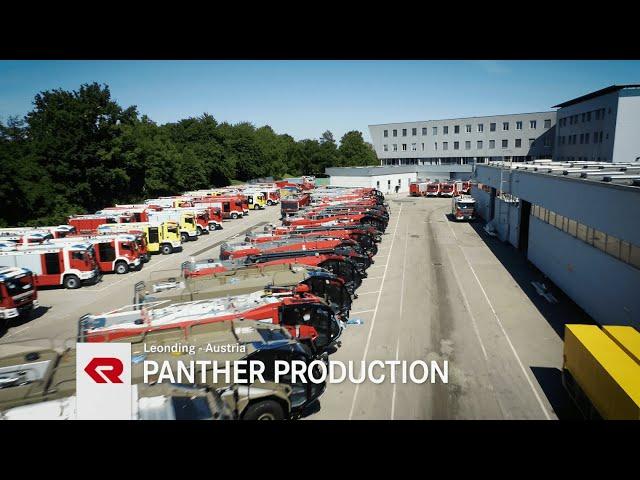 PANTHER Production in Leonding - Rosenbauer