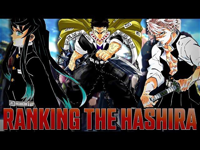 Ranking All 9 Hashira Weakest to Strongest