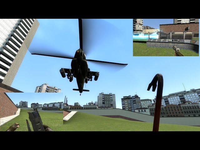 Экспериментальные оружие и техника Чёрной мезы .Garrys mod в steam.Тягомотина....