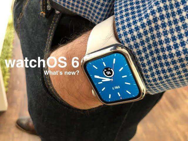 WatchOS 6 Beta 1 The New Features in Apple Watch OS 6 Update