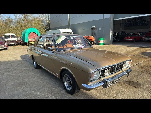 1970 FORD CORTINA MK2 1600E | MATHEWSONS CLASSIC CARS | AUCTION: 27, 28 & 29 NOVEMBER 2024