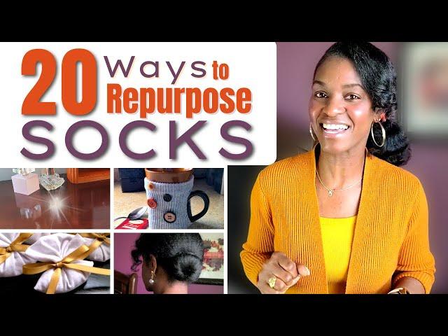 20 Ways to Repurpose Socks & Save You Money! | Frugal Living