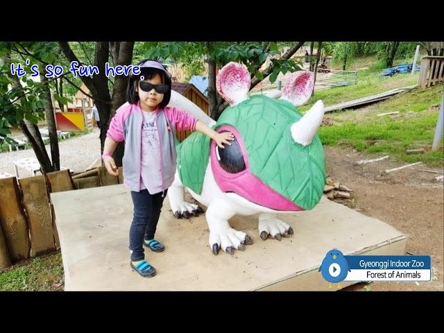 indoor children's zoo /Osan Animal Forest in Gyeonggi-do, South Korea,