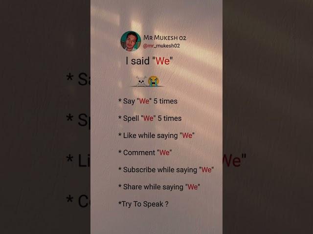 Mr Mukesh 02 ️ #trending #ekmotahathighumechala #englishlanguage