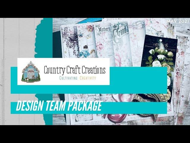 Country Craft Creations Design Team Package | May 2021