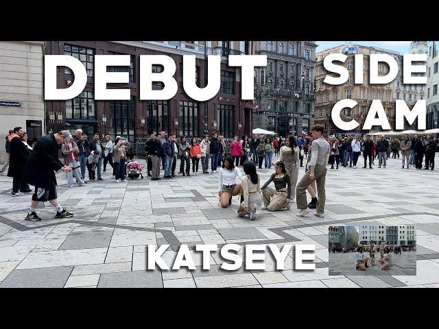 [DANCE COVER IN PUBLIC VIENNA] - KATSEYE (캣츠아이) "Debut" - [UNLXMITED] [SIDE CAM] [4K]