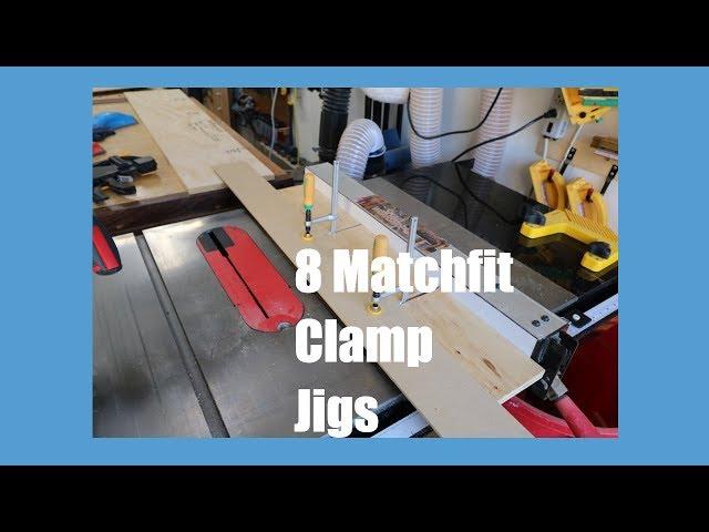 8 Workshop Jigs Utilizing the Matchfit Dovetail Clamp System from Microjig